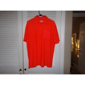 Under Armour Loose Fit Heat Gear orange polo L Perfect condition